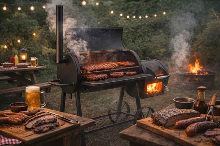 Are you a BBQ fan? Check out our professional smokers and grills for your smoky cooking!