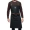 Canvas apron for grilling.
