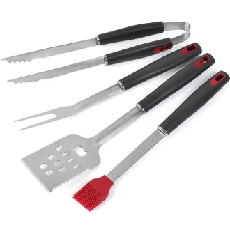 High-quality stainless steel barbecue set, 4-piece