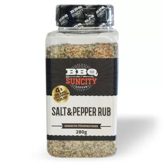 SunCity Salt & Pepper Rub BBQ Seasoning Mix 280g
