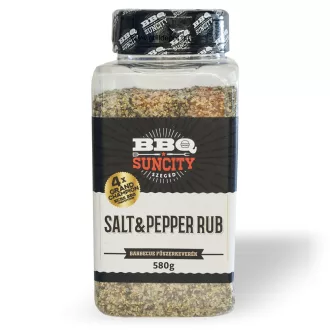 SunCity Salt & Pepper Rub BBQ spice blend 580g