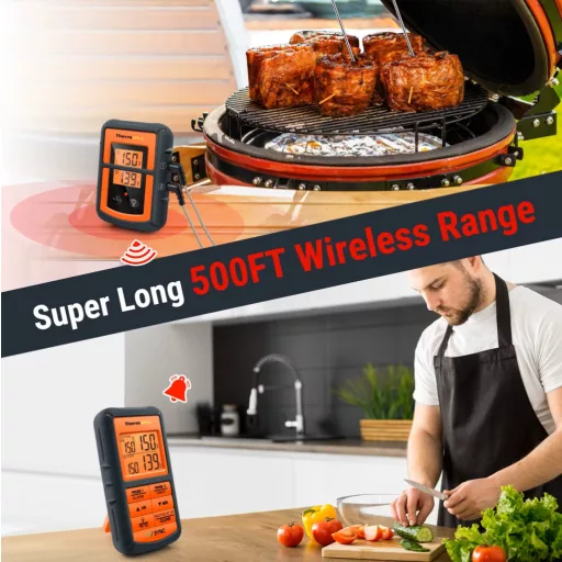 ThermoPro TP08S Digital 2-Probe Core Thermometer