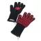 Heat-resistant protective gloves