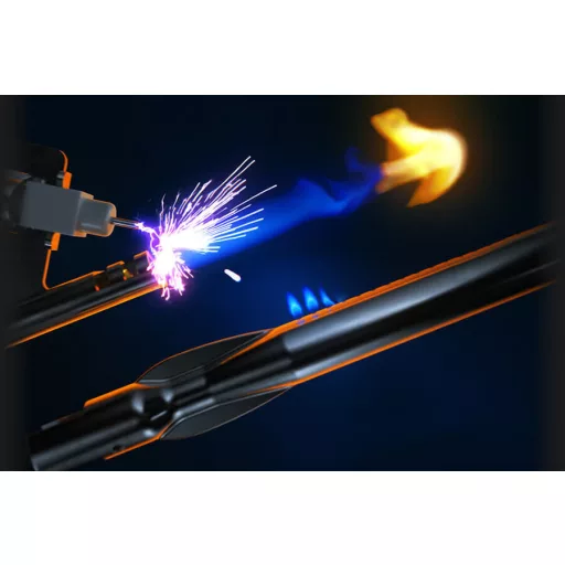 Napoleon Rogue PRO-S 525 gas grill with rotisserie