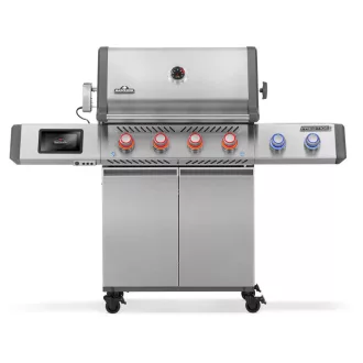   DEMO Napoleon Prestige PRO 500 WIFI gázgrill rozsdamentes acél